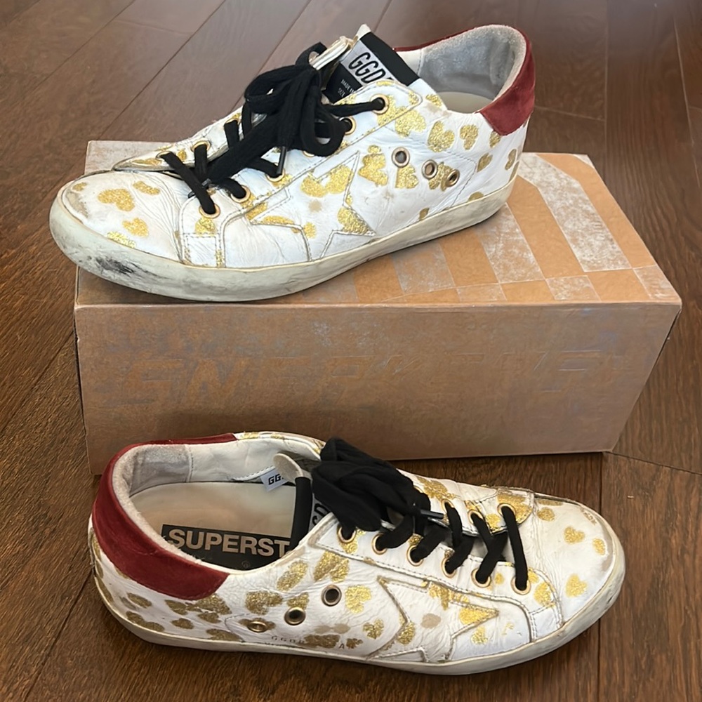 Golden Goose Superstar Hearts 38